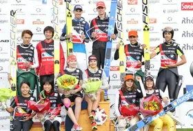 14.08.2013 - Podium LGP w Courchevel