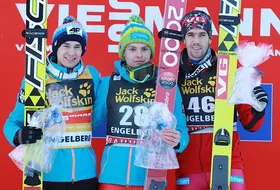 21.12.2013 - Podium PŚ w Engelbergu