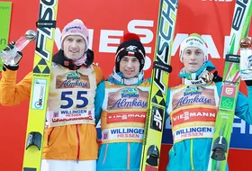02.02.2014 - Podium PŚ w Willingen