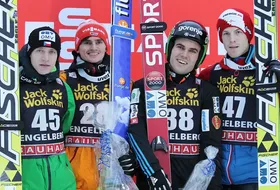 20.12.2014 - Podium PŚ w Engelbergu