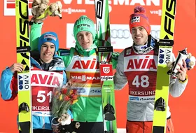 14.02.2016 - Podium PŚ w Vikersund