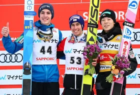 27.01.2019 - Podium PŚ w Sapporo