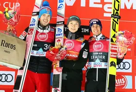 14.03.2019 - Podium PŚ w Trondheim