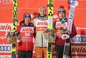 12.01.2020 - Podium PŚ w Predazzo