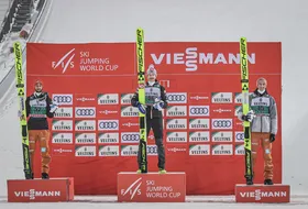24.01.2021 - Podium PŚ w Lahti