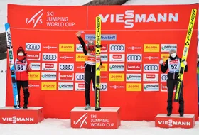 31.01.2021 - Podium PŚ Pań w Titisee-Neustadt