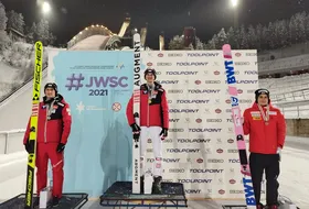 11.02.2021 - Podium MŚJ w Lahti