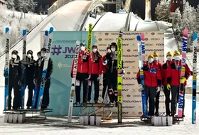 12.02.2021 - Podium MŚJ w Lahti