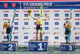 17.07.2021 - Podium LGP Pań w Wiśle