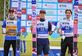 02.10.2021 - Podium LGP w Klingenthal