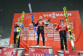 21.11.2021 - Podium PŚ w Niżnym Tagile