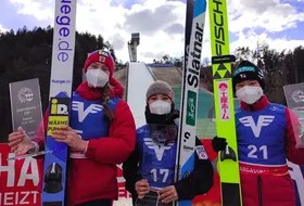 21.01.2022 - Podium PK Pań w Innsbrucku