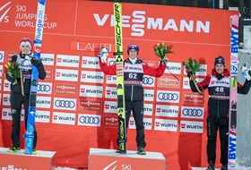 25.02.2022 - Podium PŚ w Lahti