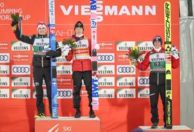 27.02.2022 - Podium PŚ w Lahti