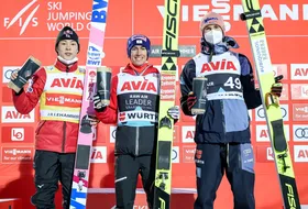 03.03.2022 - Podium Raw Air w Lillehammer