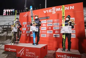 06.03.2022 - Podium Raw Air Pań w Oslo