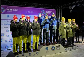24.03.2022 - Podium EYOF 2022 w Lahti