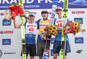 23.07.2022 - Podium LGP w Wiśle