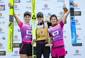 06.08.2022 - Podium LGP Pań w Courchevel