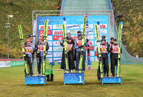 01.10.2022 - Podium LGP w Klingenthal