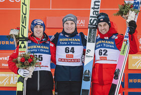 26.11.2022 - Podium PŚ w Ruce