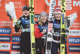 11.03.2023 - Podium Raw Air Pań w Oslo