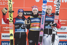 14.03.2023 - Podium Raw Air w Lillehammer