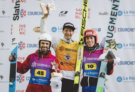 29.07.2023 - Podium LGP w Courchevel