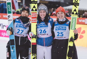 03.02.2024 - Podium PŚ Pań w Willingen