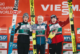 03.03.2024 - Podium PŚ w Lahti