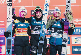 10.03.2024 - Podium Raw Air Pań w Oslo