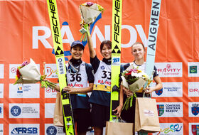 13.09.2025 - Podium LGP Pań w Rasnovie