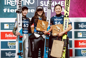 18.09.2025 - Podium LGP Pań w Predazzo