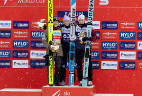 30.11.2025 - Podium PŚ Pań w Falun