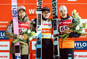 07.12.2025 - Podium PŚ w Wiśle