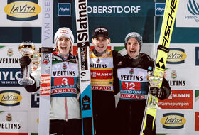 29.12.2025 - Podium TCS w Oberstdorfie