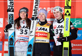 24.01.2026 - Podium PŚ Pań w Sapporo