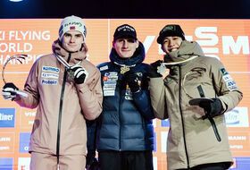24.01.2026 - Podium MŚwL w Oberstdorfie