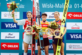 01.08.2026 - Podium LGP Pań w Wiśle