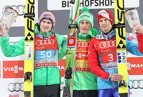 06.01.2016 - Podium PŚ w Bischofshofen