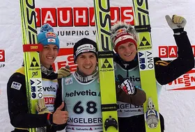 18.12.2009 - podium w Engelbergu