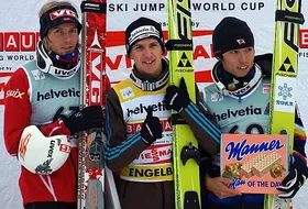 20.12.2009 - podium w Engelbergu
