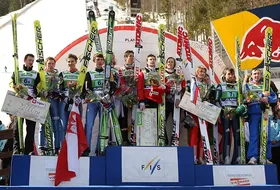 21.03.2009 - Podium w Planicy