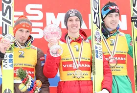 24.03.2013 - Podium PŚ w lotach 2012/2013