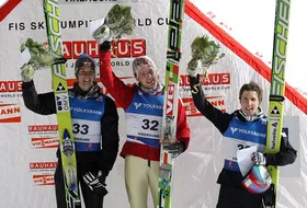 12.02.2011 - Podium konkursu w Vikersund