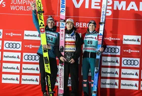 22.12.2019 - Podium PŚ w Engelbergu