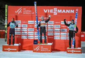 20.12.2020 - Podium PŚ w Engelbergu