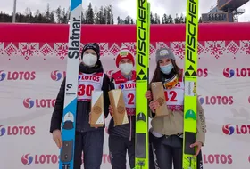 29.01.2022 - Podium FC Pań w Zakopanem