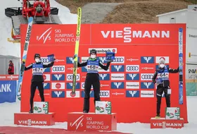 05.02.2021 - Podium PŚ Pań w Hinzenbach