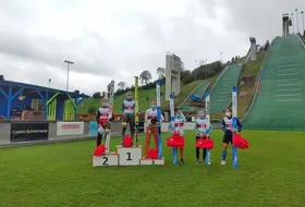 28.08.2021 - Podium FC Pań w Einsiedeln